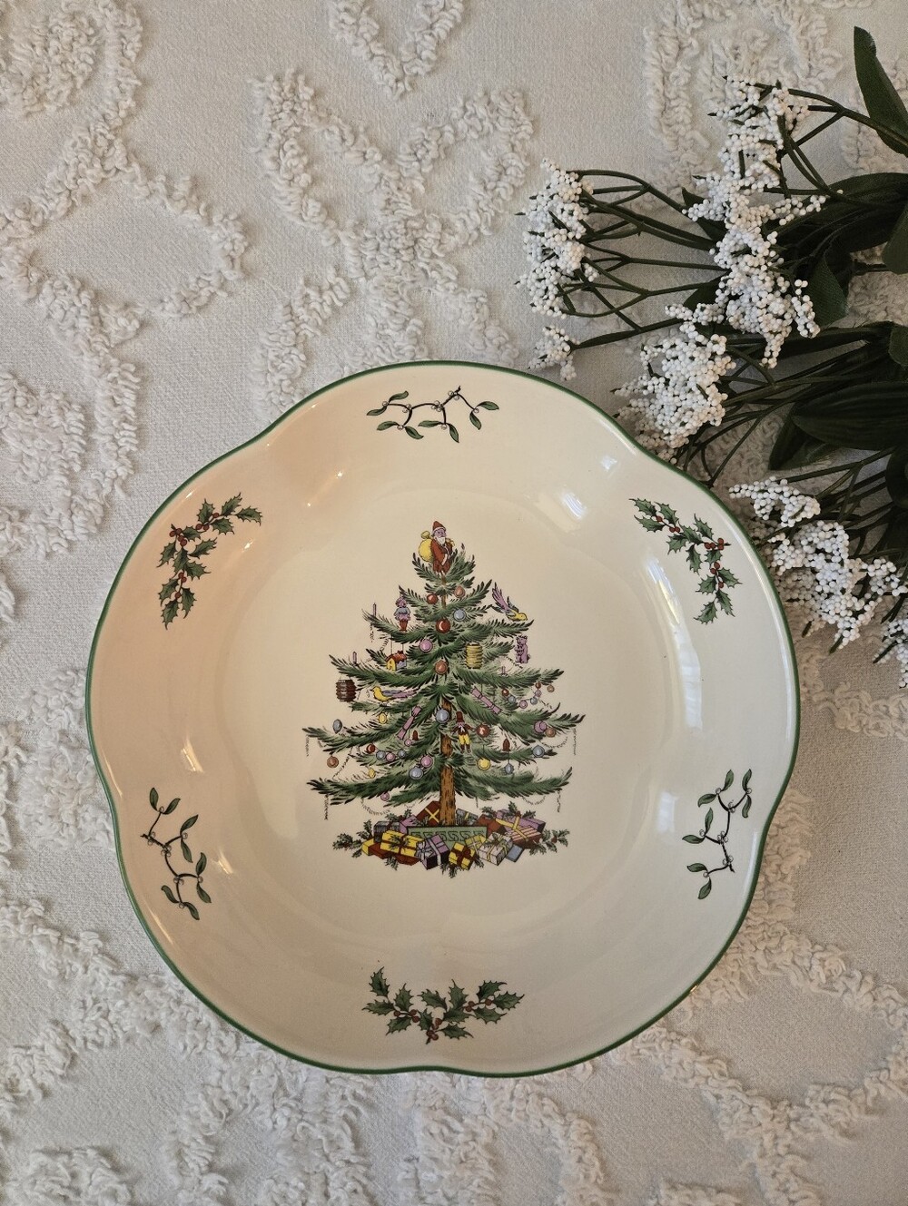 SPODE Fluted Candy/Serving Dish